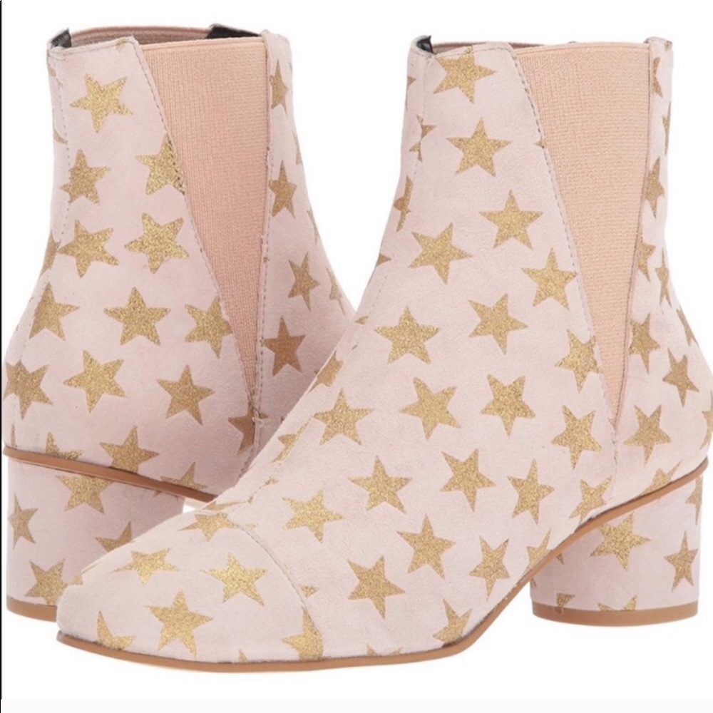 Rebecca Minkoff Izette bootie nude with stars